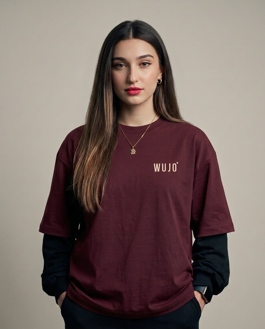 WUJO Signature Collection — Oversized Tee