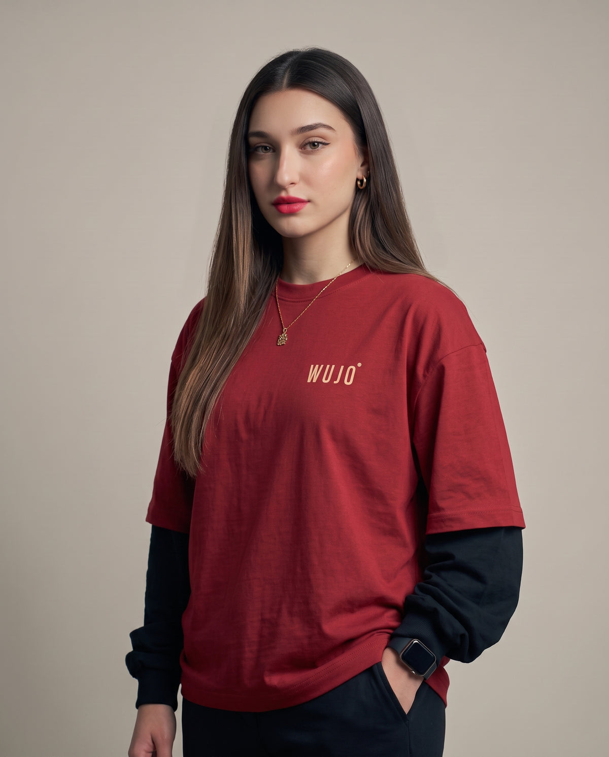 WUJO Signature Collection — Oversized Tee