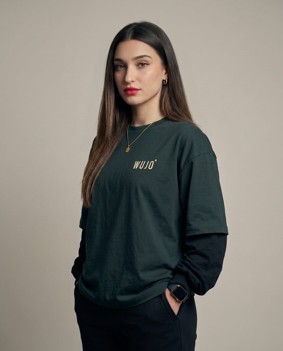 WUJO Signature Collection — Oversized Tee