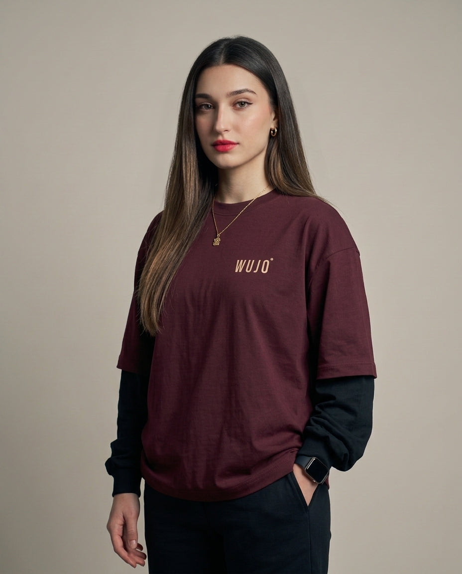 WUJO Signature Collection — Oversized Tee