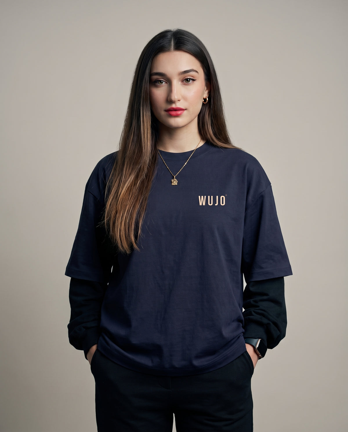 WUJO Signature Collection — Oversized Tee