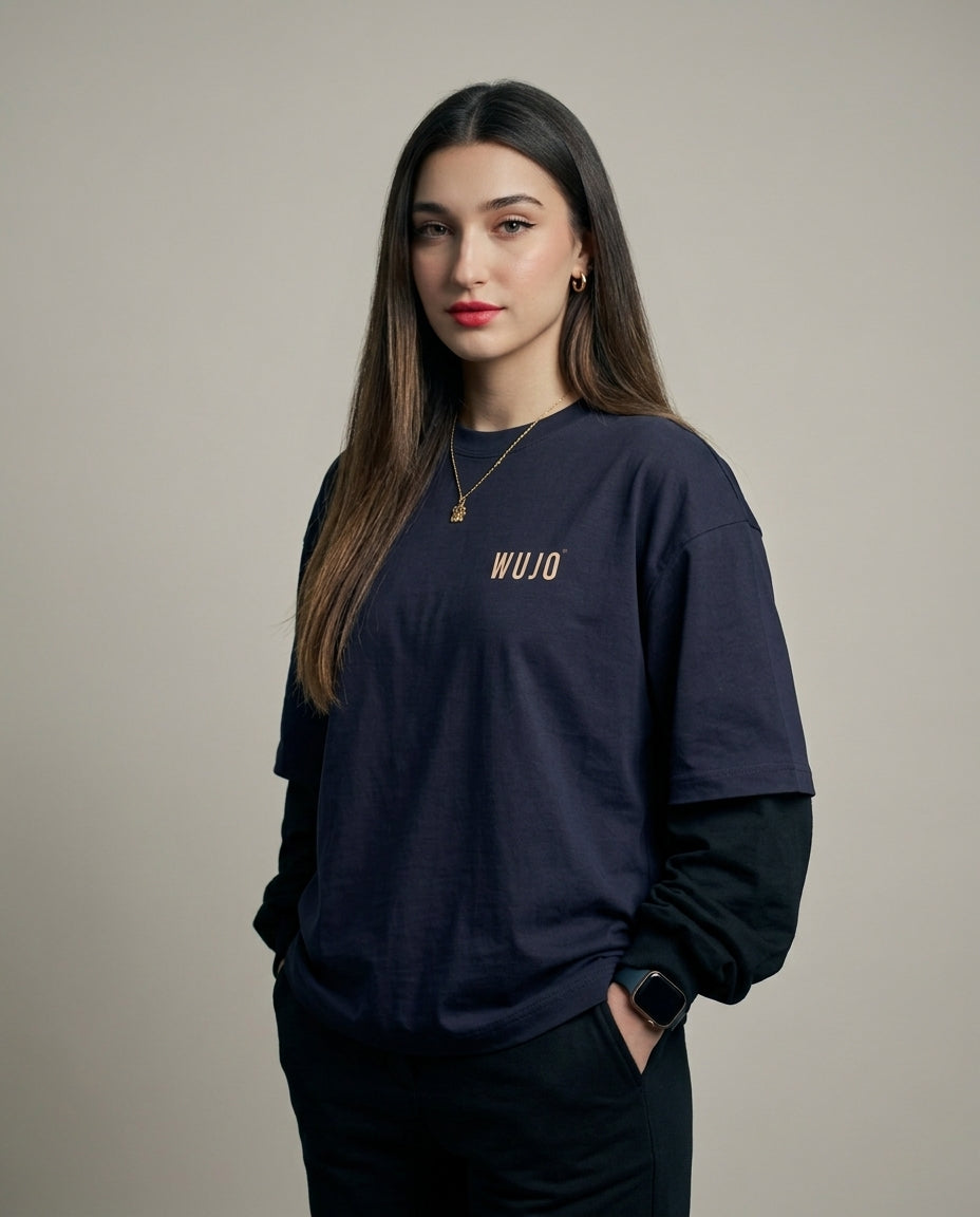 WUJO Signature Collection — Oversized Tee